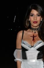 JASMIN WALIA at a Halloween Party in London 10/27/2018