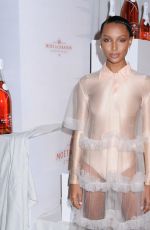 JASMINE TOOKES at Moet & Chandon and Virgil Abloh New Bottle Collaboration Launch in New York 10/16/2018