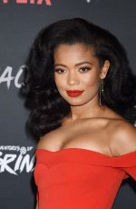 JAZ SINCLAIR at Chilling Adventures of Sabrina Premiere in Hollywood 10/19/2018