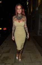 JEMMA LUCY at Rosso Restaurant in Manchester 10/11/2018