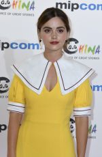 JENNA COLEMAN at 2018 Mipcom Opening in Cannes 10/15/2018