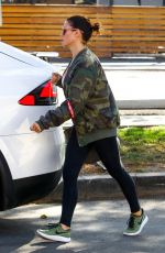 JENNA DEWAN Out in Los Angeles 10/29/2018