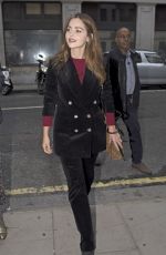 JENNA LOUISE COLEMAN at BBC Radio Studios in London 10/05/2018