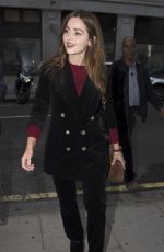 JENNA LOUISE COLEMAN at BBC Radio Studios in London 10/05/2018