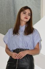 JENNA LOUISE COLMEAN at The Cry Photocall at 2018 Mipcom in Cannes 10/16/2018