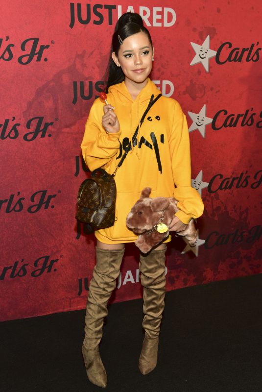 JENNA ORTEGA at Just Jared Halloween Party in West Hollywood 01/27/2018