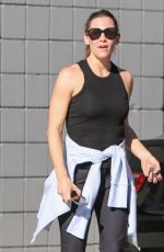 JENNIFER GARNER Leaves Workout in Los Angeles 10/17/2018