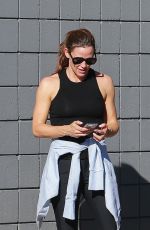 JENNIFER GARNER Leaves Workout in Los Angeles 10/17/2018