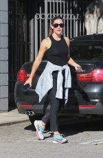 JENNIFER GARNER Leaves Workout in Los Angeles 10/17/2018