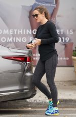 JENNIFER GARNER Out for Coffee in Brentwood 10/27/2018