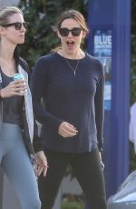 JENNIFER GARNER Out in Santa Monica 10/08/2018