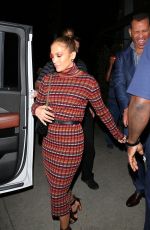 JENNIFER LOPEZ and Alex Rodriguez at Osteria Mozza in West Hollywood 10/20/2018