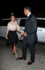 JENNIFER LOPEZ and Alex Rodriguez Night Out in New York 10/15/2018