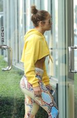 JENNIFER LOPEZ Heading to a Gym in Westwood 10/26/2018
