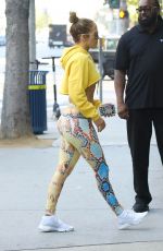 JENNIFER LOPEZ Heading to a Gym in Westwood 10/26/2018