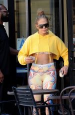 JENNIFER LOPEZ Heading to a Gym in Westwood 10/26/2018
