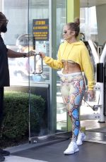 JENNIFER LOPEZ Heading to a Gym in Westwood 10/26/2018