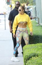JENNIFER LOPEZ Heading to a Gym in Westwood 10/26/2018