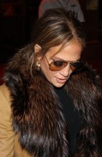 JENNIFER LOPEZ Leaves Her Hotel in Boston 10/23/2018