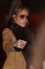 JENNIFER LOPEZ Leaves Her Hotel in Boston 10/23/2018
