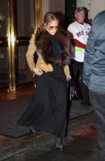 JENNIFER LOPEZ Leaves Her Hotel in Boston 10/23/2018