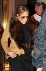 JENNIFER LOPEZ Leaves Her Hotel in Boston 10/23/2018