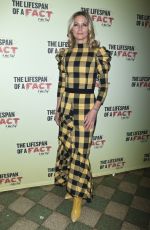 JENNIFER NETTLES at Lifespan of a Fact Broadway Opening Night in New York 10/18/2018