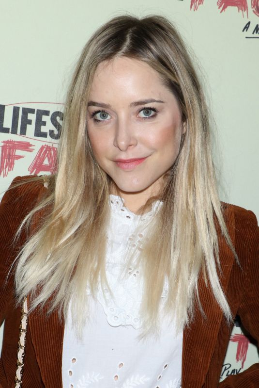 JENNY MOLLEN at Lifespan of a Fact Broadway Opening Night in New York 10/18/2018