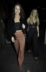 JESS IMPIAZZI Night Out in Manchester 10/13/2018