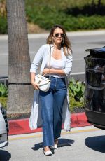 JESSICA ALBA at Century City Mall in Los Angeles 10/01/2018