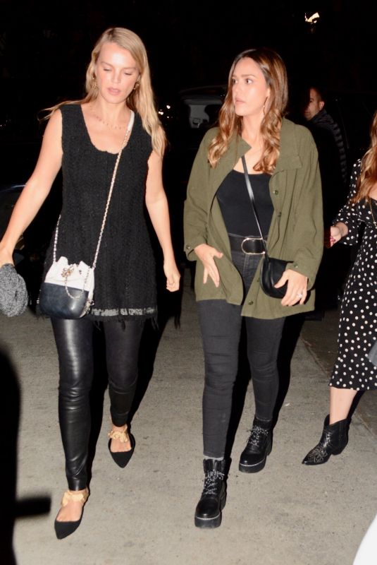 JESSICA ALBA at Drake and Migo’s After-party in West Hollywood 10/14/2018