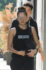 JESSICA ALBA Leaves a Gym in West Hollywood 10/22/2018