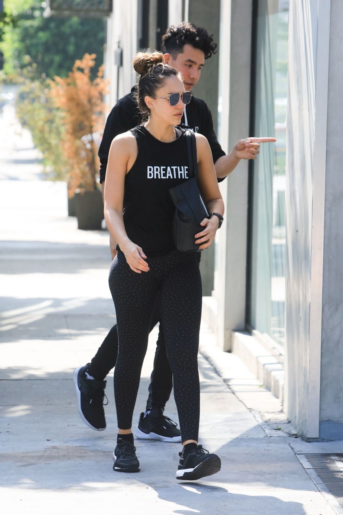 JESSICA ALBA Leaves a Gym in West Hollywood 10/22/2018 