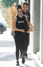 JESSICA ALBA Leaves a Gym in West Hollywood 10/22/2018