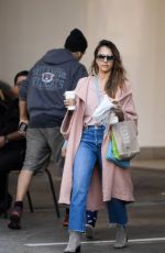 JESSICA ALBA Out for Breakfast in Los Angeles 10/29/2018