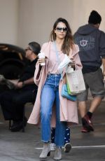 JESSICA ALBA Out for Breakfast in Los Angeles 10/29/2018