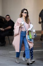 JESSICA ALBA Out for Breakfast in Los Angeles 10/29/2018