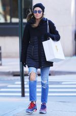 JESSICA BIEL Out Shopping in New York 10/30/2018