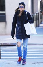 JESSICA BIEL Out Shopping in New York 10/30/2018