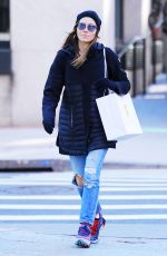 JESSICA BIEL Out Shopping in New York 10/30/2018