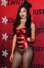 JESSICA GREEN at Just Jared Halloween Party in West Hollywood 10/27/2018