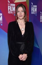 JESSICA HYNES at The Fight Premiere at BFI London Film Festival 10/17/2018