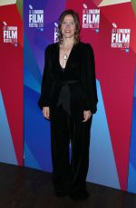 JESSICA HYNES at The Fight Premiere at BFI London Film Festival 10/17/2018