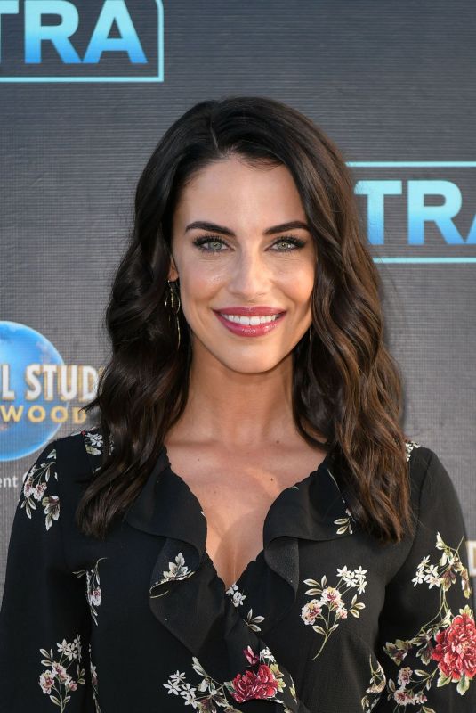 JESSICA LOWNDES on the Set of Extra in Universal City 10/24/2018