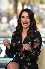 JESSICA LOWNDES on the Set of Extra in Universal City 10/24/2018