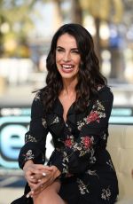 JESSICA LOWNDES on the Set of Extra in Universal City 10/24/2018