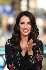 JESSICA LOWNDES on the Set of Extra in Universal City 10/24/2018