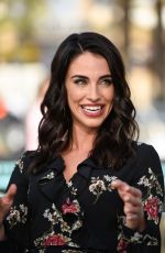 JESSICA LOWNDES on the Set of Extra in Universal City 10/24/2018