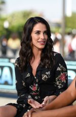 JESSICA LOWNDES on the Set of Extra in Universal City 10/24/2018
