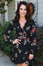 JESSICA LOWNDES on the Set of Home & Family at Universal Studios 10/24/2018